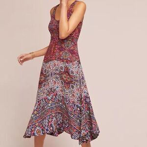 NWT Anthropologie Maeve Violette Boho Dress XS (2)